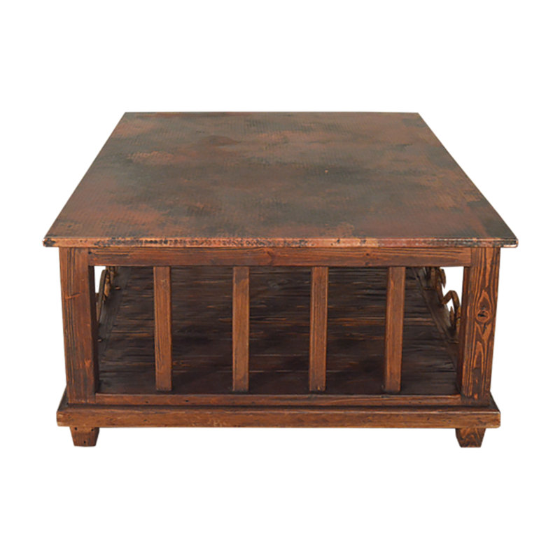 Table en cuivre Sonoran Scroll