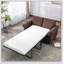 Canapé-lit escamotable avec matelas à mémoire de forme simple Orisfur