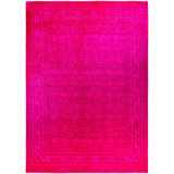 Overdyed One-of-a-Kind 10' 1" X 13' 10" Hand Knotted Area Rug