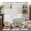 Fauteuil en mélange de coton gris Iliana-1156925194