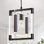 Luminaire suspendu noir 1 lumière