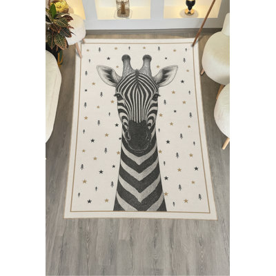 Tapis gris tissé Mosso