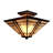 Jankowski Glass Semi Flush Mount