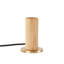 Knuckle Table Lamp In Oak + Sphere IV