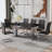 Marble Glass Dining Table(Only Table)-1791260579-1791260577-1791260576