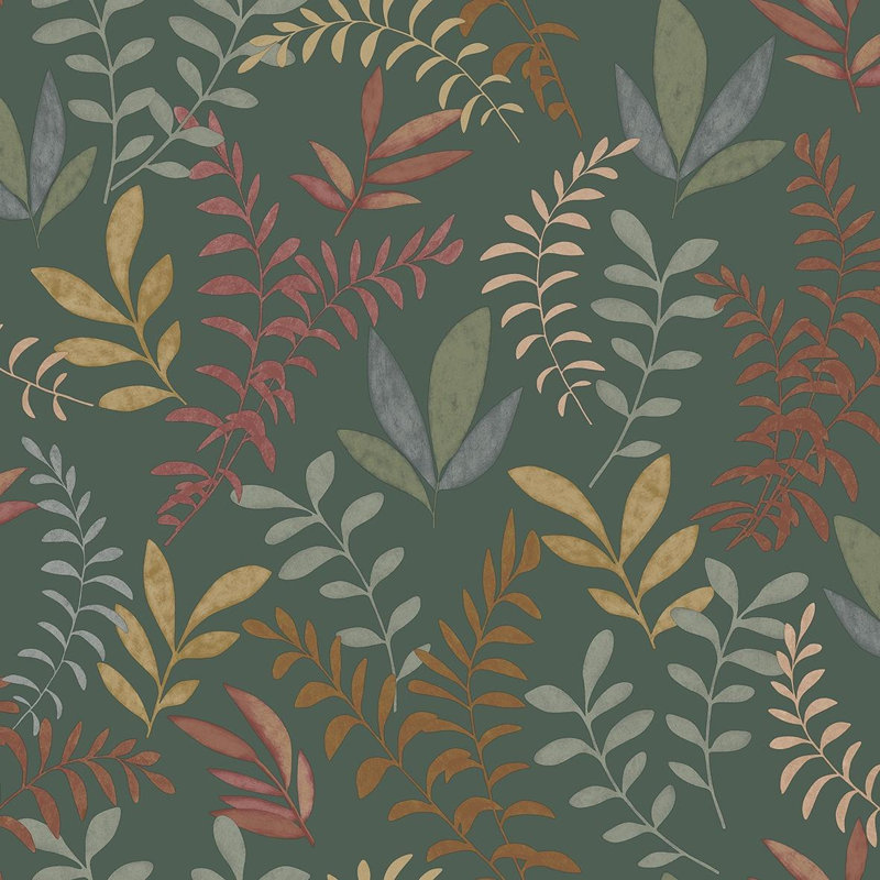 Rouleau de fleurs Eini, Vert