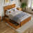 Madison Solid Wood Platform Bed with Matching Footboard & Storage Drawers -96140351-96140352