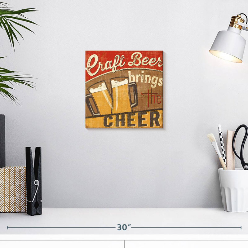 Tergel Craft Brew, 10" H x 10" W