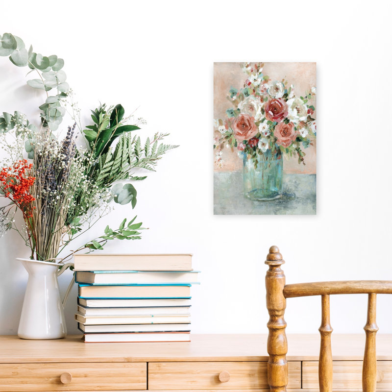 Art mural Peach Blush, H 18 po x l 12 po