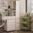 Bathroom Tall Thin Storage Cabinet with 3 Adjustable Shelves-1592640142-1580324204