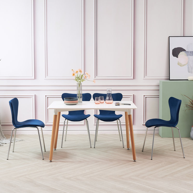 Katarina 4 - Person Dining Set, Blue
