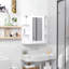 Antaniyah Framed Mirrored Bathroom Cabinets with Mirror and 4