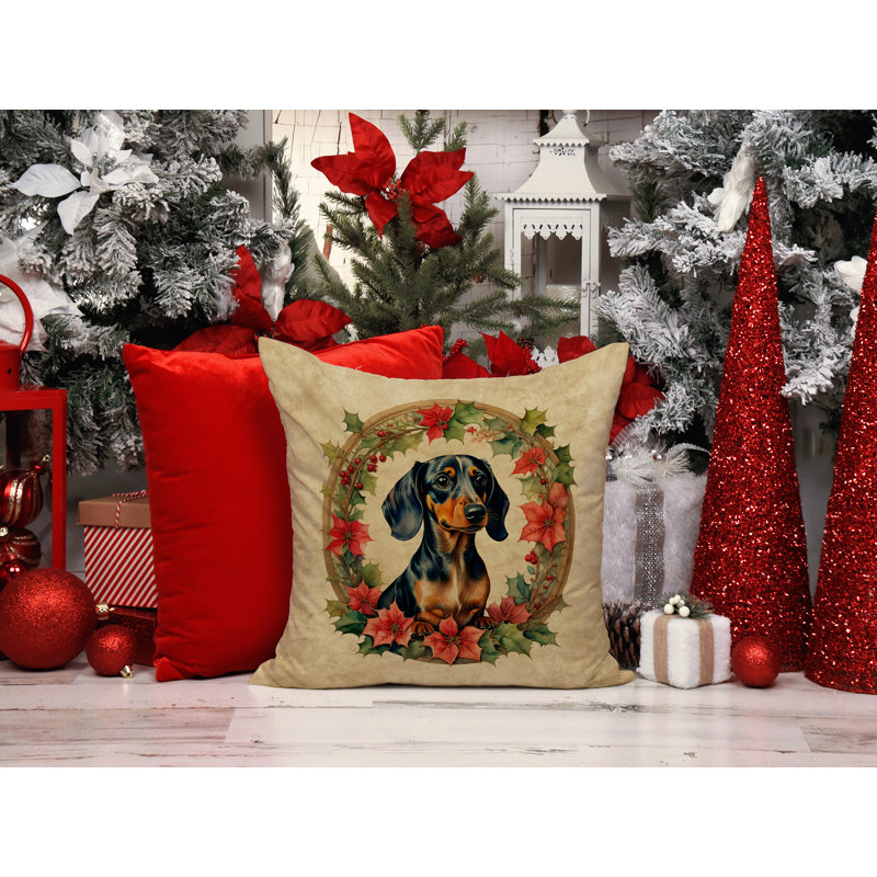 Coussin Christmas, Carré, 18 po x 18 po