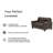 Gwenette 61'' Faux Leather Loveseat-107239671