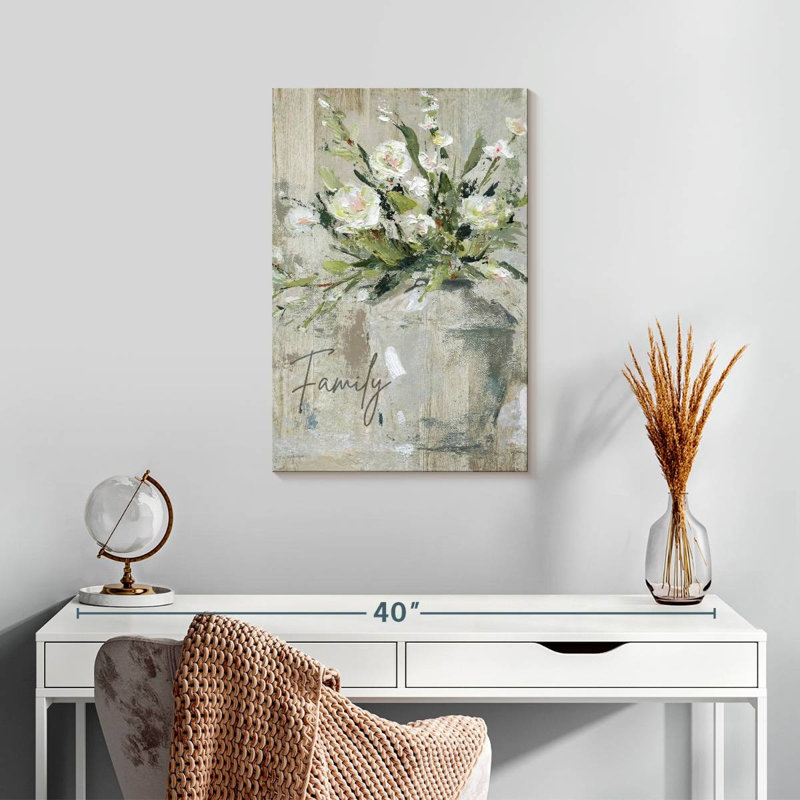 Harnek Country Bouquet and Family, H 24 po x l 16 po