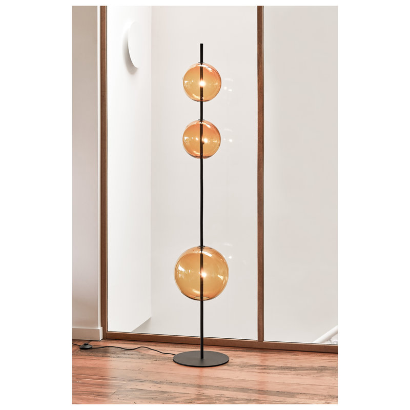 Point Floor Lamp Modular, Amber