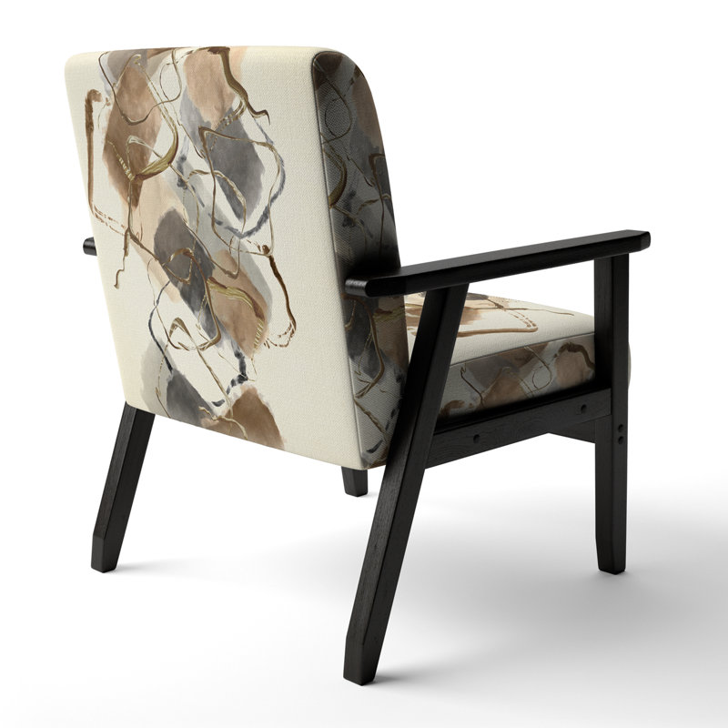 Hemisha - Upholstered Modern Accent Arm Chair