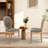 Clarisabel 19.7'' H Leather Upholstered Side Chair-369471587