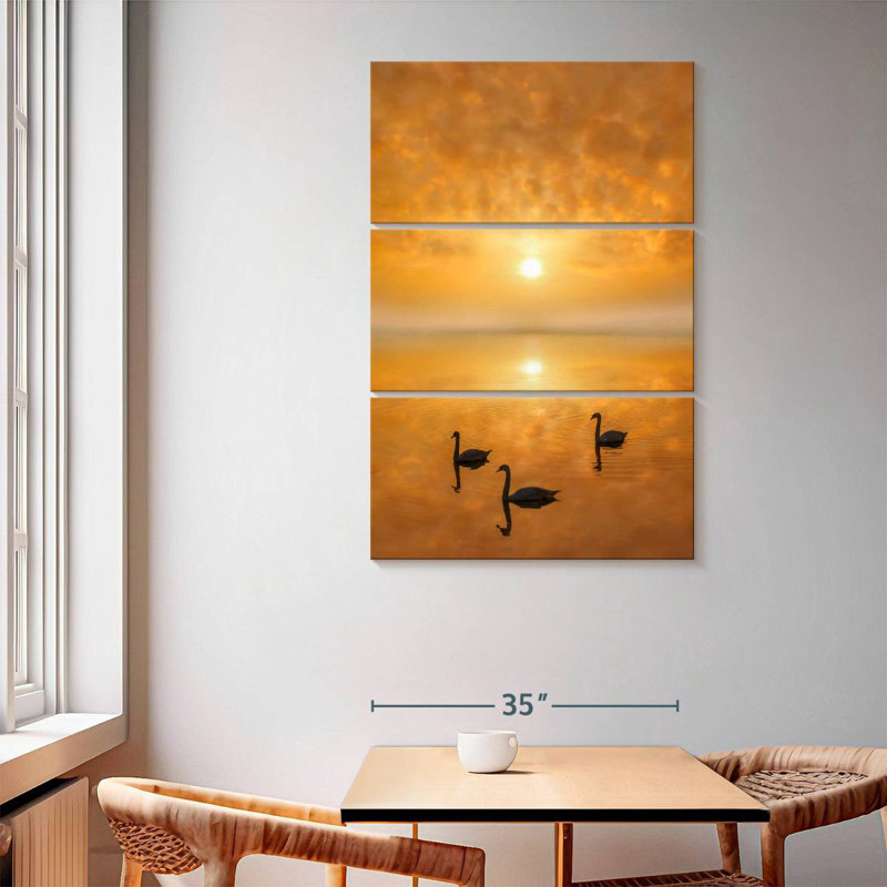Brampt Golden Hiatus, 65" H x 42" W