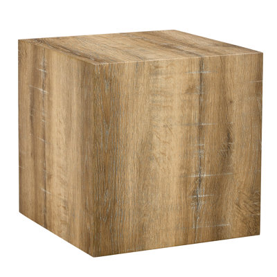 Sophisticated Rectangular Coffee Table, Stylish Appeal Square Wood Finish, Fashionable