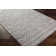 Tapis taupe patiné d'inspiration mondiale Wysocki