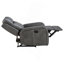 Fauteuil inclinable gris 1 pièce Forrest