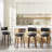 Swivel Upholstered Counter & Bar Stool-20534107-20534108