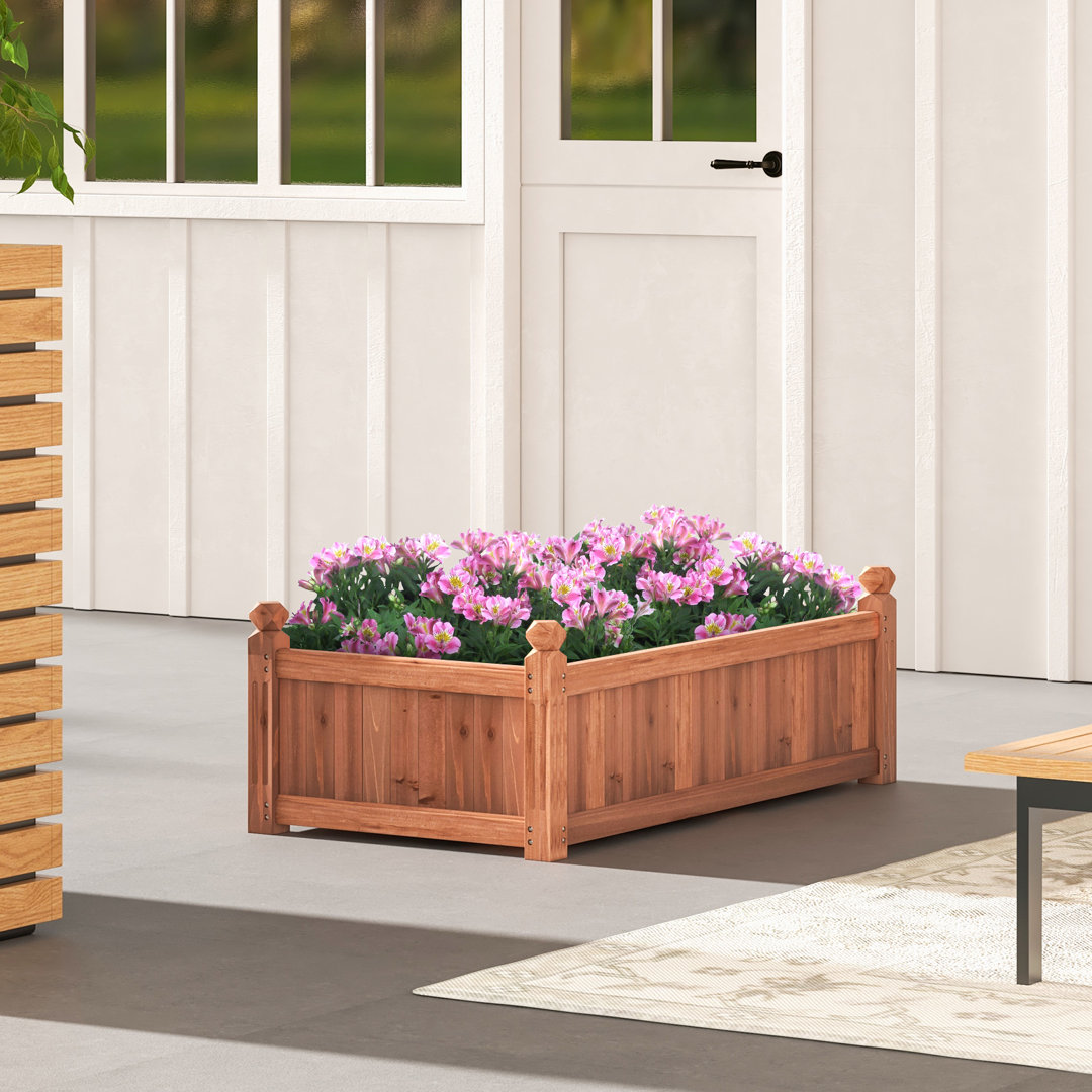Wood Planter Box
