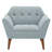 Merrylite Newport Wide Mid-Century Modern Lounge Chair Set of 2-1106308575