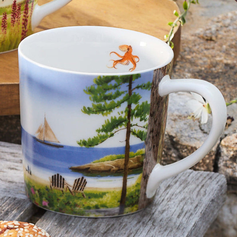 Felix Doolittle Handmade Porcelain Coffee Mug