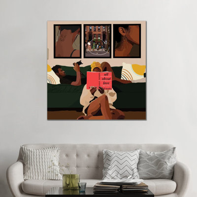 All All Love - Giclée sur toile tendue avec châssis