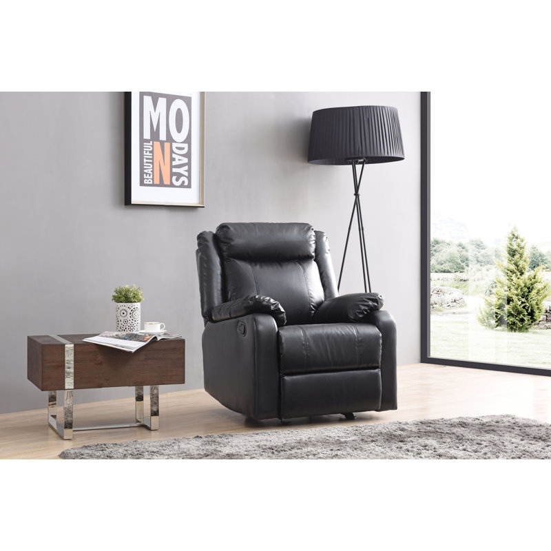 Fauteuil inclinable contemporain rembourré