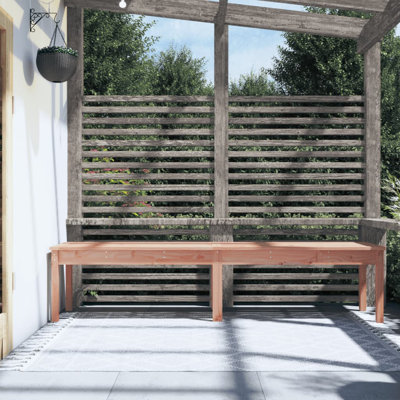 Besaw Solid Wood Outdoor Bench