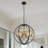 Magliana Dimmable Globe Chandelier