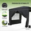 Abri pour auvent, tente escamotable-124442150