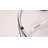 Jefre 31.5" Tempered Glass Coffee Table with Plated Metal Frame-106886437