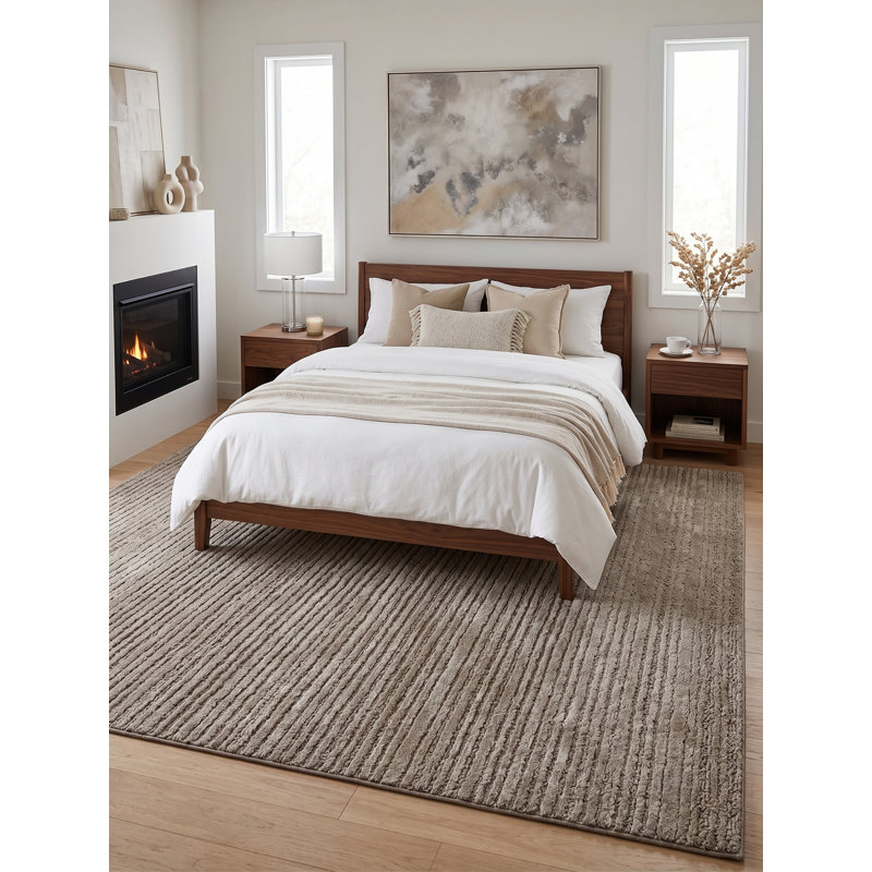 Nayash Collection Hand Tufted Area Rug, Fendi, Rectangle 10 X 14 (FT)
