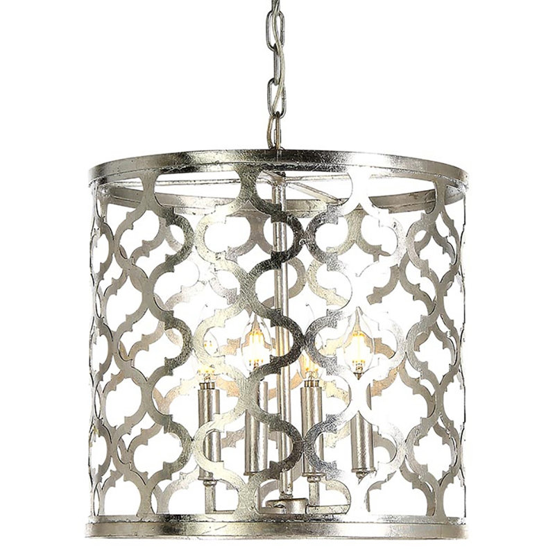 Quebec 4 - Light Unique / Statement Drum Chandelier