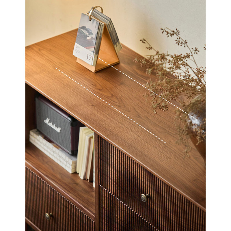 Retro Multifunctional Accent Cabinet