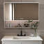 35 X 28 Inches  Bathroom LED Light  Aluminum Mirror Medicine Cabinet,Khaki