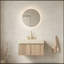 Meuble-lavabo 30 po avec lavabo en céramique et trous de robinet pré-percés-129165603