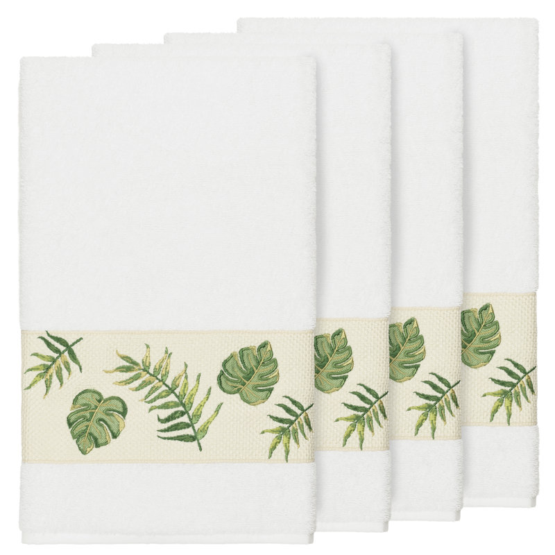 Zoe Turkish Cotton Midweight Bath Towel, White