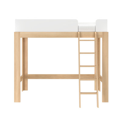Ambur Twin Solid Wood Loft Bed