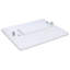 Finition blanche 105/90/70 watts à DEL linéaire haute baie 3K / 4K / 5K IP69K 120-347 Volt
