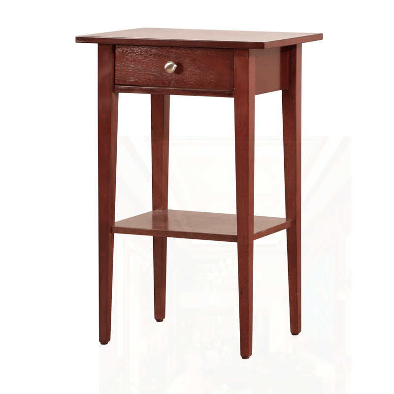 Table de chevet Contemporary, Cerisier