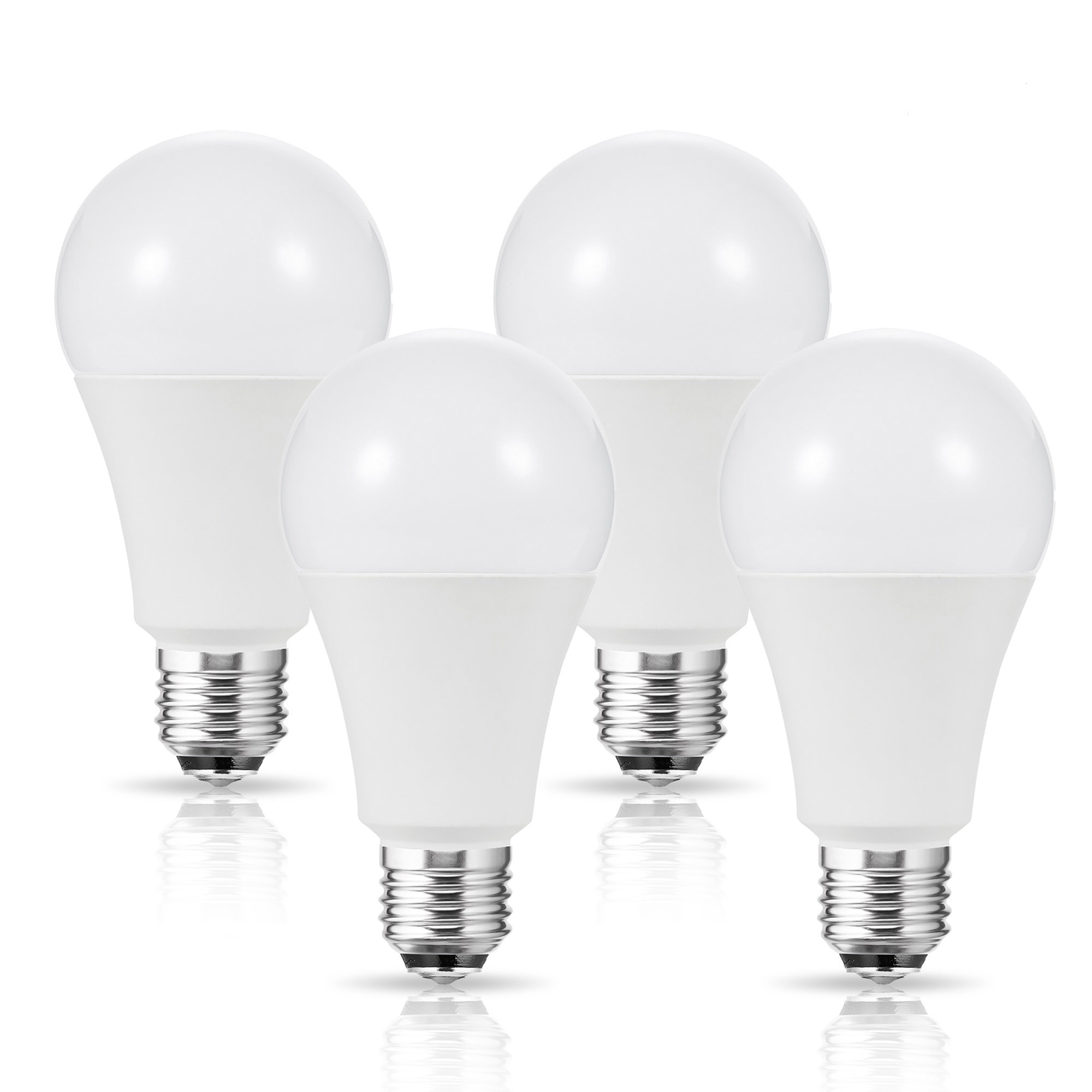 LOHASLED 18 Watt (150 Watt Equivalent), A21 LED, Dimmable Light Bulb, White  E26/Medium (Standard) Base \u0026 Reviews | Wayfair, image size:2000x2000