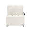 Canapé-lit convertible 3-en-1, fauteuil de repos inclinable en tissu Teddy-1744851289