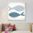 Fish Patterns II by Tandi Venter - Gallery-Wrapped Canvas Giclée-20829472-73088731-73088732