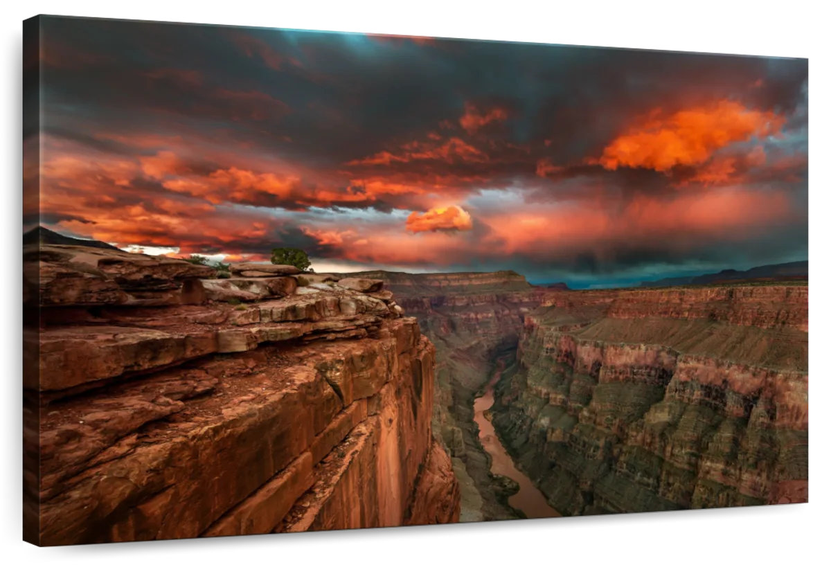 Millwood Pines Alvord Sunset View From Toroweap Overlook | Wayfair