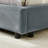 Full Size Upholstered Bed with Comfortable Backrest and Armrests-786356070
